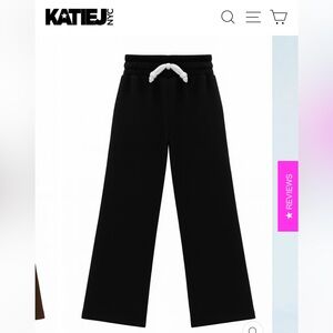 Katie J NYC Black Casual Pants for Kids